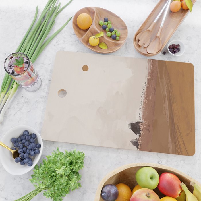 There Is No Need To Rush Cutting Board Gallery Image 2