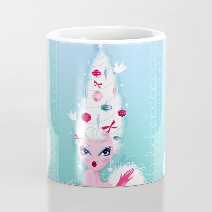 Christmas Coiffure Coffee Mug Gallery Image 4