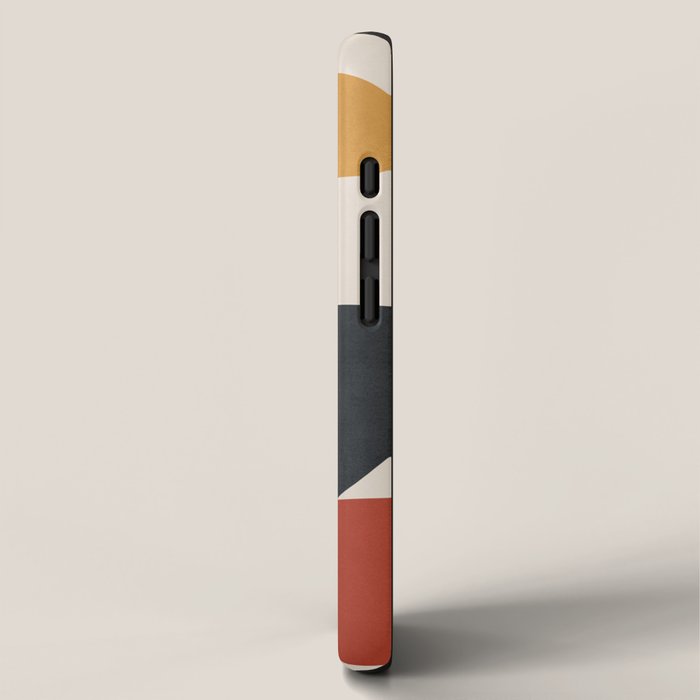 Modern Abstract Minimal Shapes Branches Art 5 iPhone Case Gallery Image 2