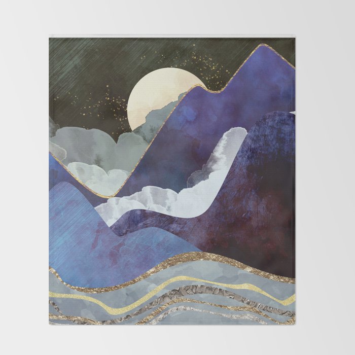 Midnight Throw Blanket Gallery Image 2