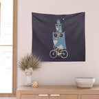 Night Rider Wall Tapestry Gallery Image 2