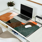 minimal shapes III Desk Mat Gallery Image 2