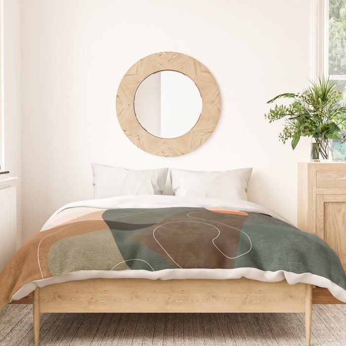 minimal shapes III Duvet Cover Gallery Image 3