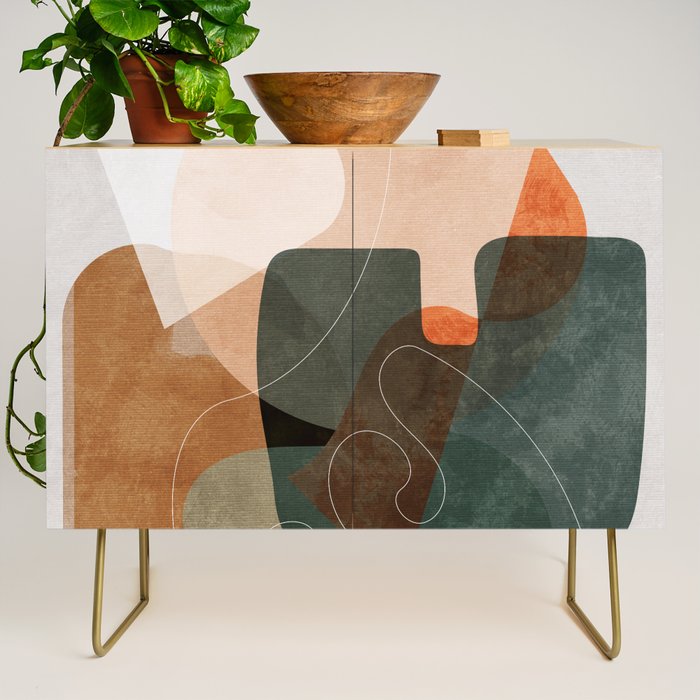 minimal shapes III Credenza Gallery Image 1