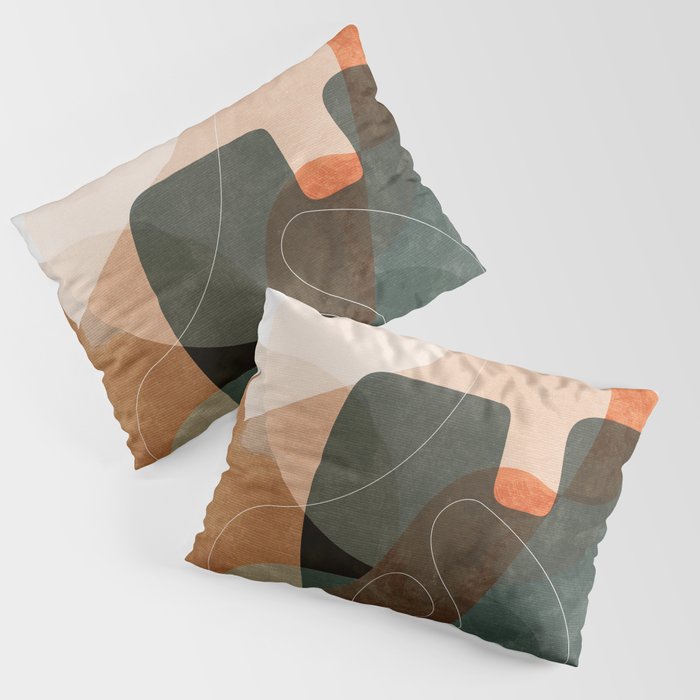 minimal shapes III Pillow Sham Gallery Image 1