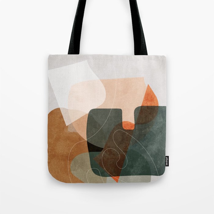 minimal shapes III Tote Bag Gallery Image 1