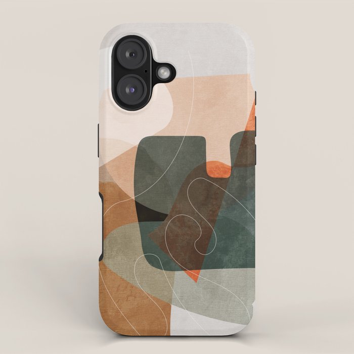minimal shapes III iPhone Case Gallery Image 1