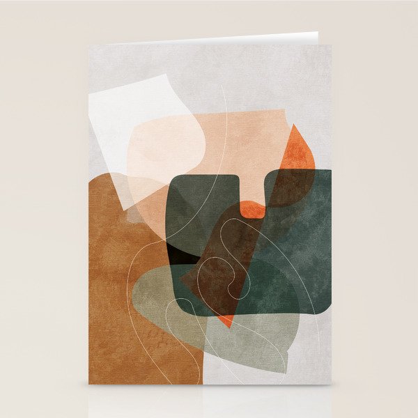 minimal shapes III Stationery Card Gallery Image 2