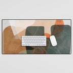 minimal shapes III Desk Mat Gallery Image 1