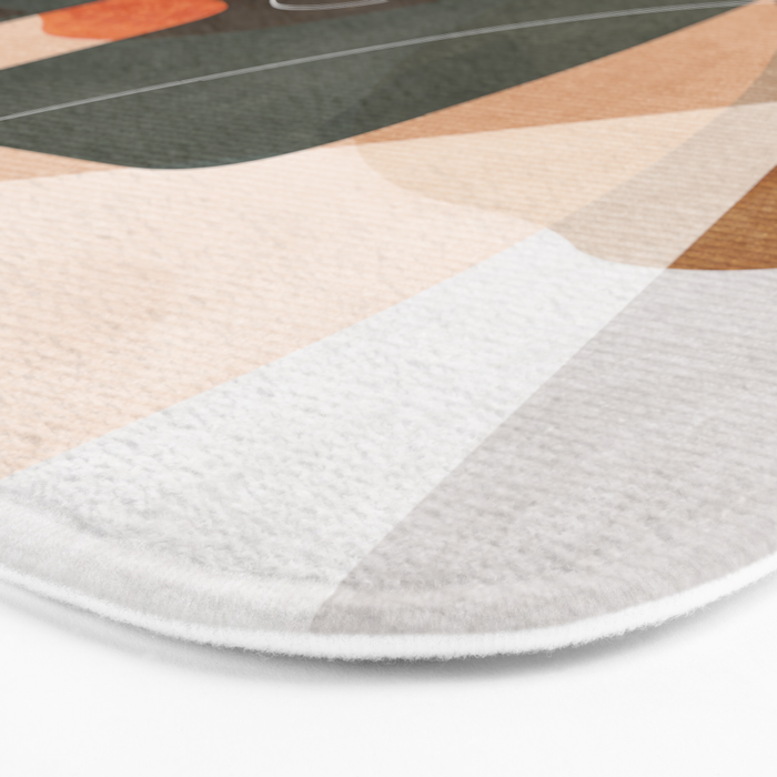 minimal shapes III Bath Mat Gallery Image 3