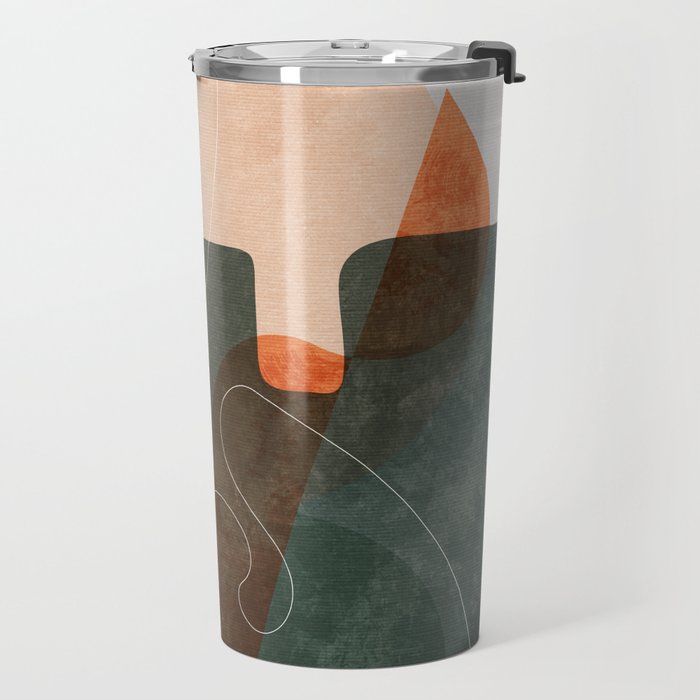 minimal shapes III Travel Mug Gallery Image 2