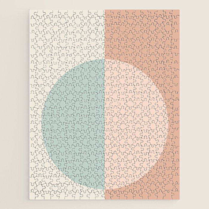 Color Block Abstract VI Jigsaw Puzzle Gallery Image 1