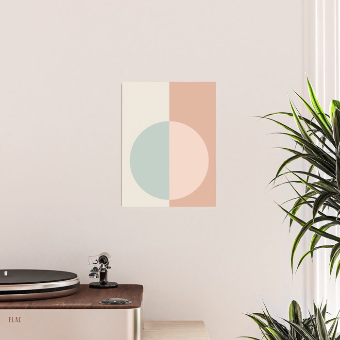 Color Block Abstract VI Poster Gallery Image 2