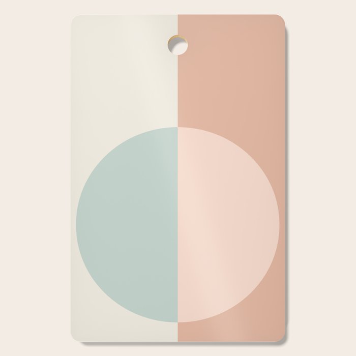 Color Block Abstract VI Cutting Board Gallery Image 1