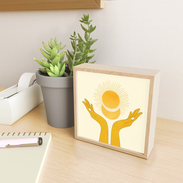 Holding the Light Mini Art Print Gallery Image 2