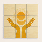 Holding the Light Wood Wall Art Gallery Image 1