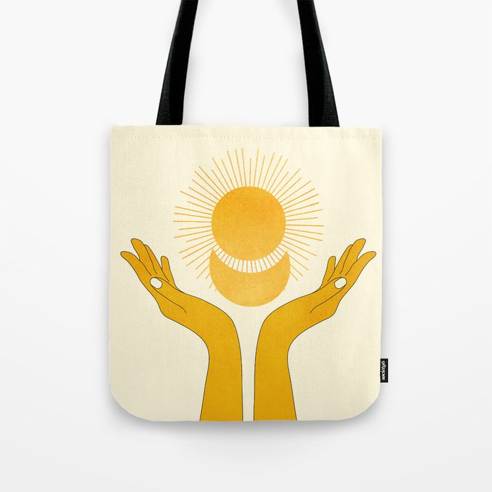 Holding the Light Tote Bag Gallery Image 1