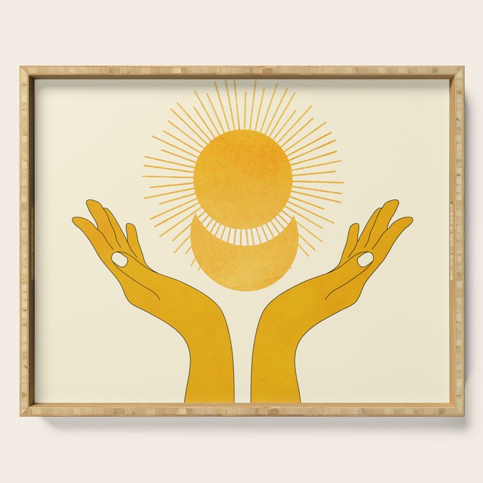 Holding the Light Serving Tray Gallery Image 1