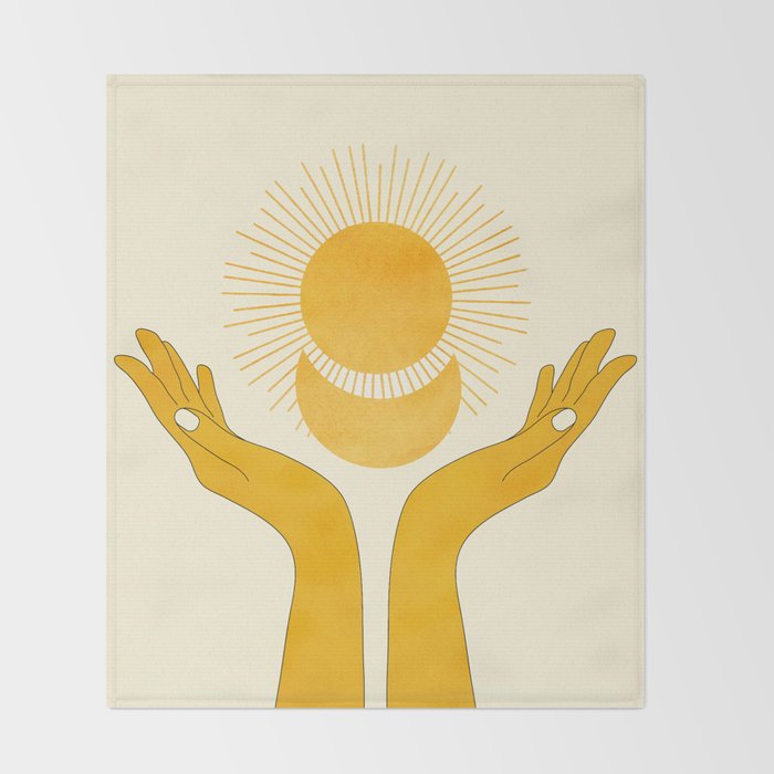 Holding the Light Throw Blanket Gallery Image 2