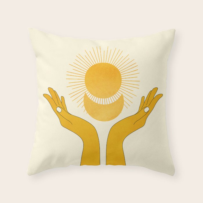 Holding the Light Throw Pillow Gallery Image 6