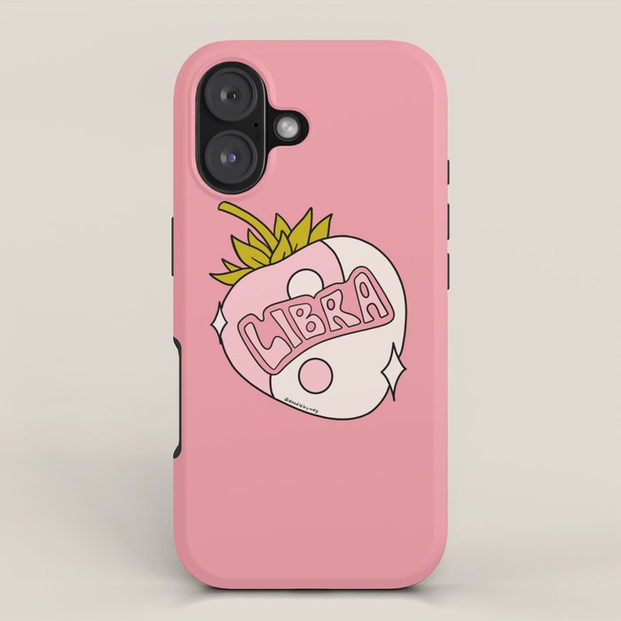 Libra Strawberry iPhone Case Gallery Image 1
