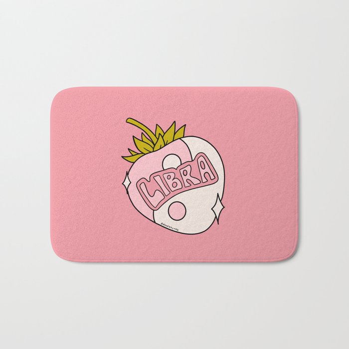 Libra Strawberry Bath Mat Gallery Image 1