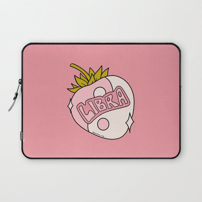 Libra Strawberry Laptop Sleeve