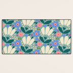 Pretty Bloom - Summer vibe Desk Mat Gallery Image 3
