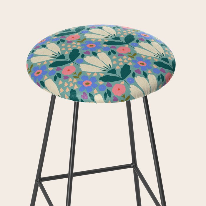 Pretty Bloom - Summer vibe Stool Gallery Image 2