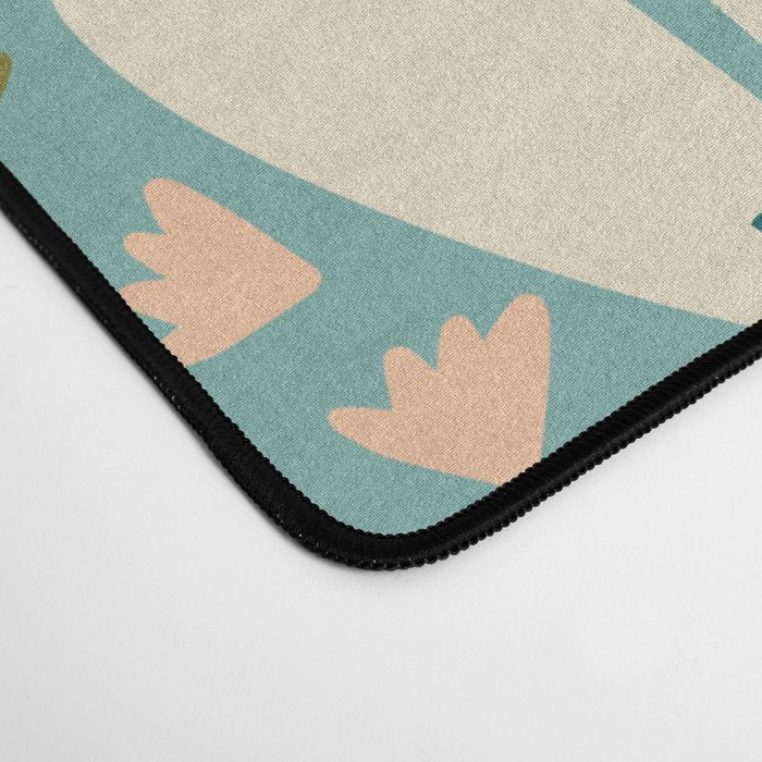 Pretty Bloom - Summer vibe Desk Mat Gallery Image 4
