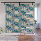 Pretty Bloom - Summer vibe Wall Mural Gallery Image 1
