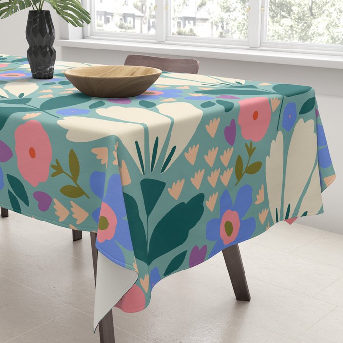 Pretty Bloom - Summer vibe Tablecloth Gallery Image 3