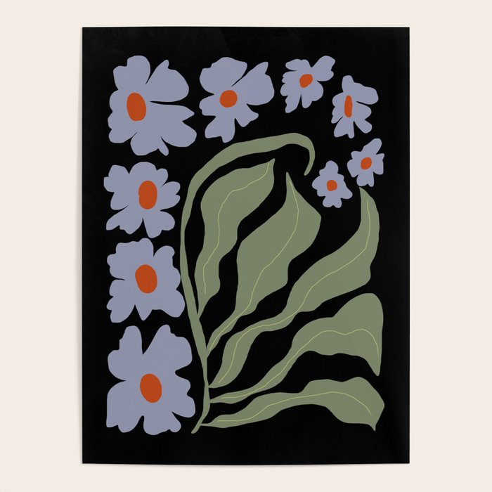 Summer night floral fun Poster Gallery Image 1