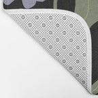 Summer night floral fun Bath Mat Gallery Image 2