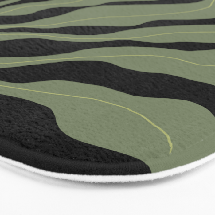 Summer night floral fun Bath Mat Gallery Image 3