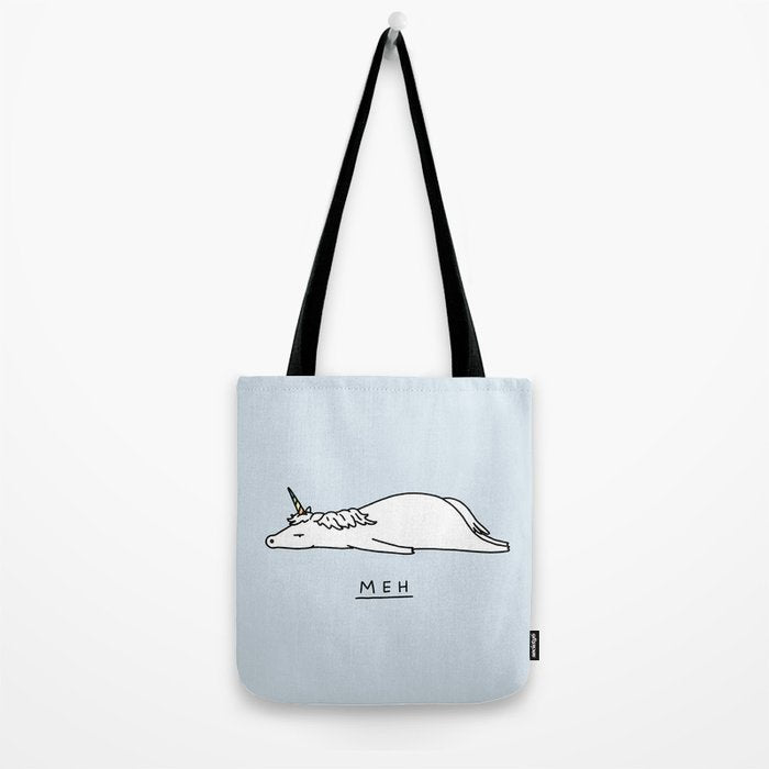 Meh Unicorn Tote Bag Gallery Image 2