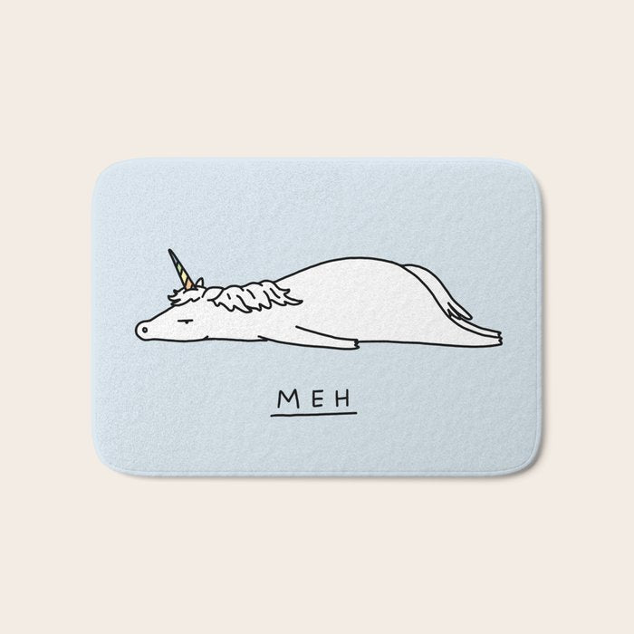 Meh Unicorn Bath Mat Gallery Image 1