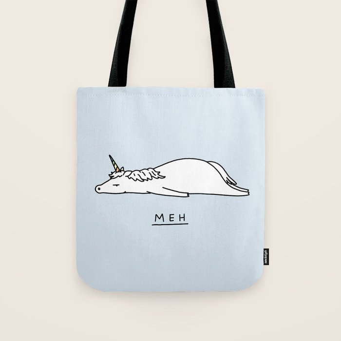 Meh Unicorn Tote Bag Gallery Image 1