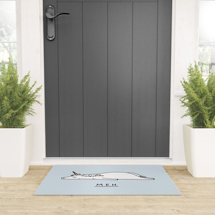 Meh Unicorn Welcome Mat Gallery Image 3