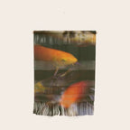 Goldfish and Koi in Summer Pond Wall Hanging Gallery Image 1