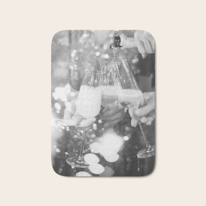CHEERS - New Years Eve Party Bath Mat Gallery Image 1