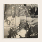 CHEERS - New Years Eve Party Wood Wall Art Gallery Image 1
