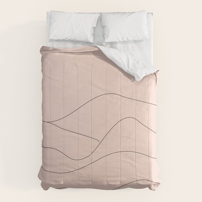Pink Mountains Comforter Gallery Image 1