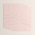 Pink Mountains Wrapping Paper Gallery Image 3