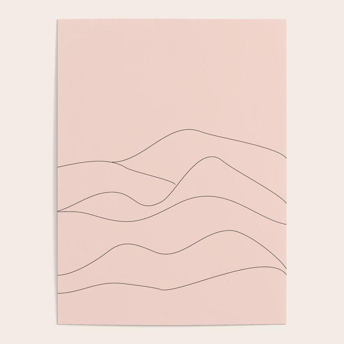 Pink Mountains Poster Gallery Image 4