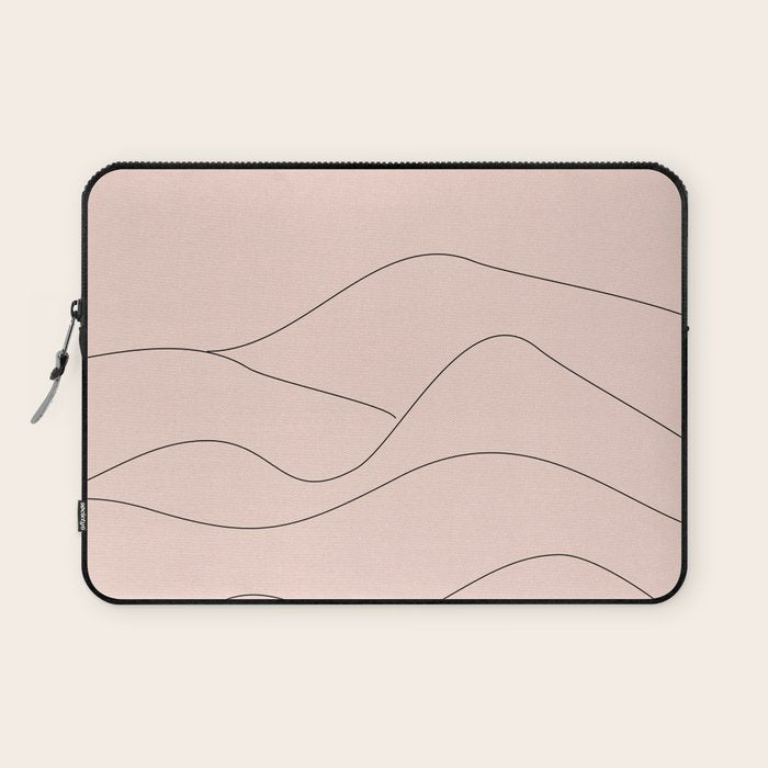 Pink Mountains Laptop Sleeve Gallery Image 1