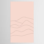 Pink Mountains Tablecloth Gallery Image 2