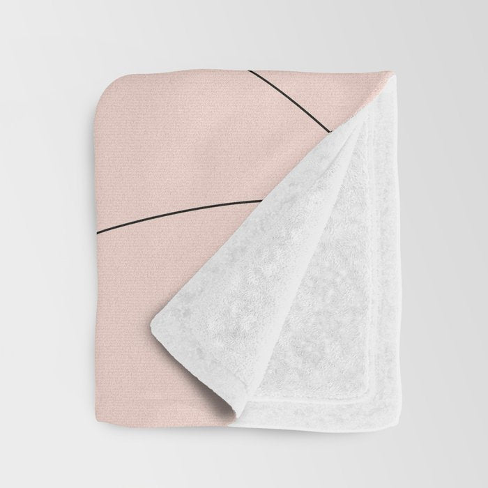 Pink Mountains Throw Blanket Gallery Image 3
