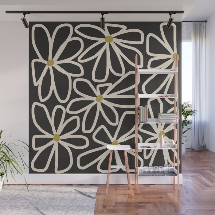 Daisy chain - night Wall Mural Gallery Image 1