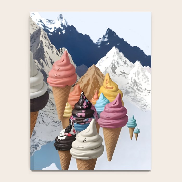 Ice cream Mountains Notebook Gallery Image 4